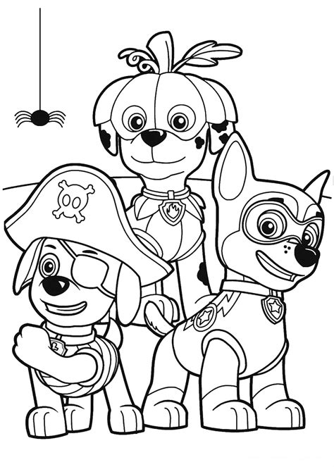 dibujos paw patrol para colorear|paw patrol dibujos para imprimir.